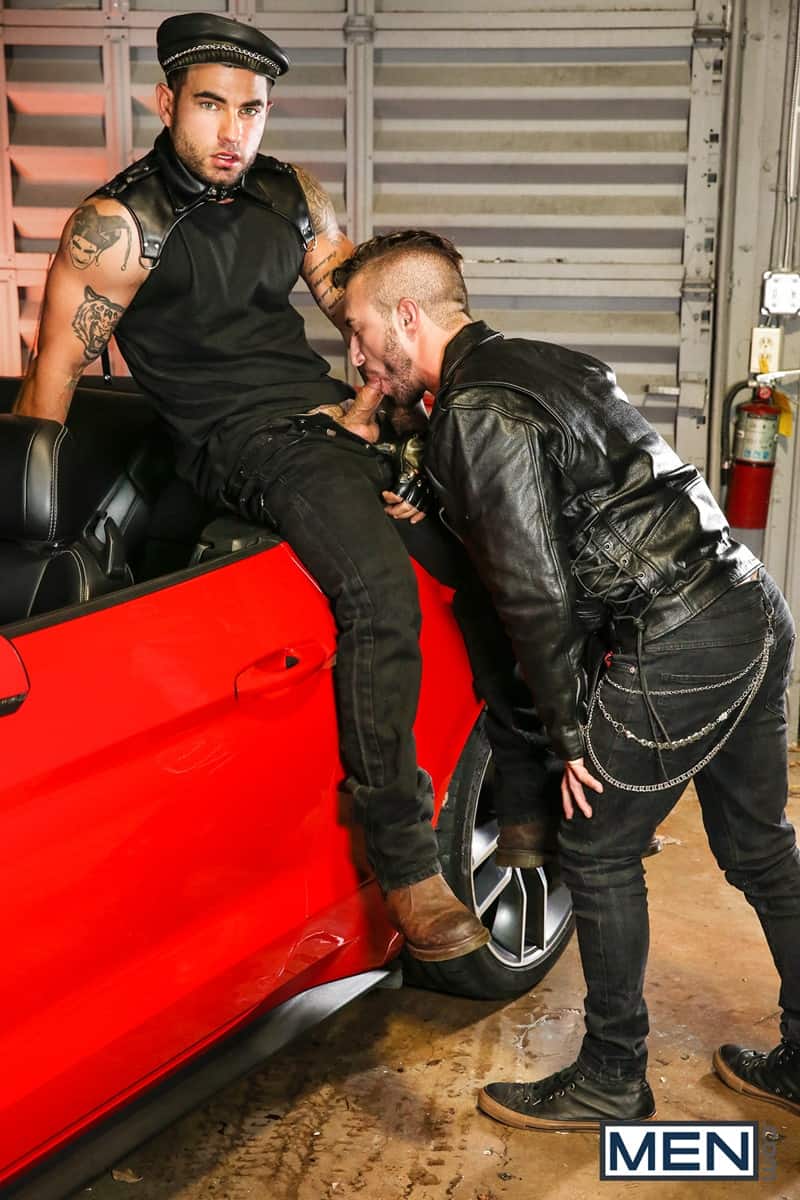 Men for Men Blog Vadim-Black-Grant-Ryan-strip-nude-sexy-dudes-sucking-huge-cocks-off-Men-008-gay-porn-pictures-gallery Vadim Black and Grant Ryan strip out of their leather driving gear sucking each other's huge cocks off Men   